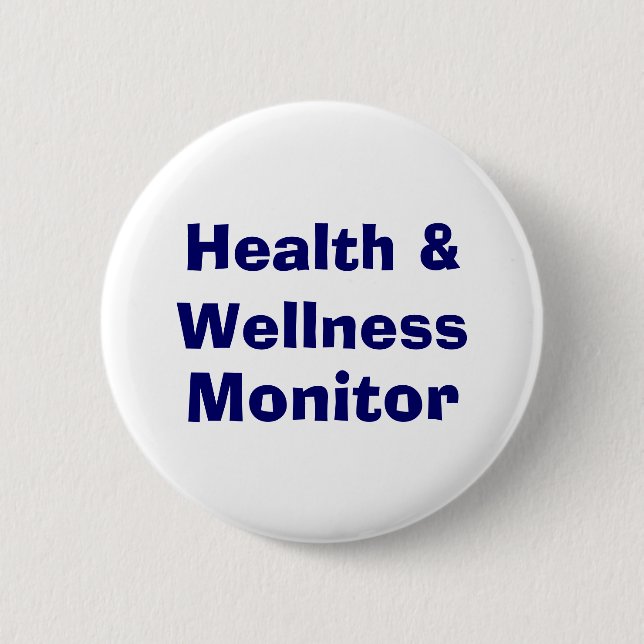 Gesundheit u. Wellness, Monitor Button (Vorderseite)