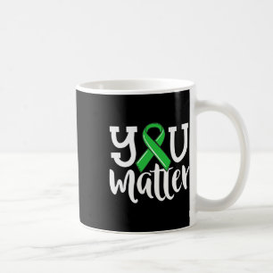 Gesundheit von Frauen Ihr Problem Grüne Schleife Kaffeetasse