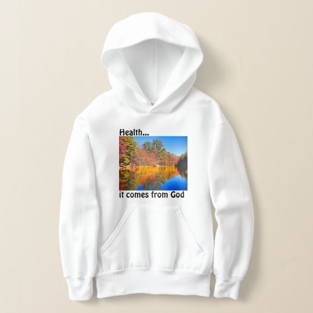 Gesundheit von Gott Hoodie (Ablage )