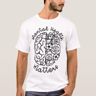 Gesundheitliche Sensibilisierungsprobleme Blume Er T-Shirt