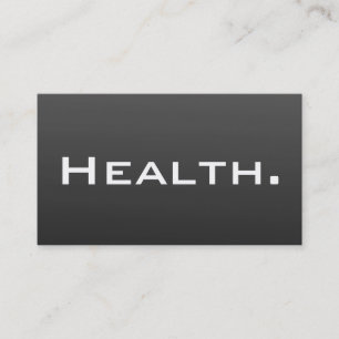 Gesundheits-berufliche Geschäfts-Karte modern Visitenkarte