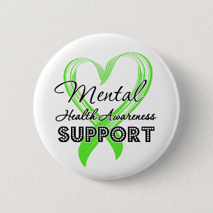 Gesundheits-Bewusstsein - Unterstützung Button