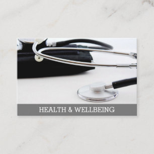 Gesundheits- und Medical Calling Card. Visitenkarte