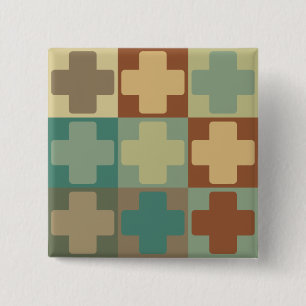 Gesundheits-und Sicherheits-Pop-Kunst Button