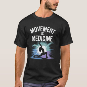 Gesundheits-Yoga-Übung Rehabilitation Sportmedizin T-Shirt