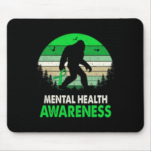 Gesundheitsbewusstsein Bigfoot Sasquatch Psychisch Mousepad