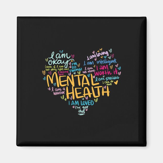 Gesundheitsbewusstsein Depression 1 Magnet (Vorne)