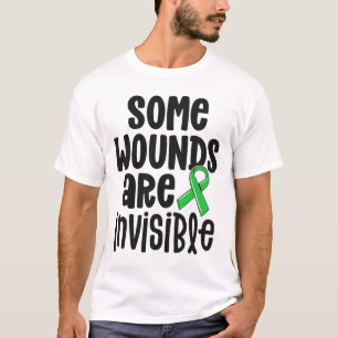 Gesundheitsbewusstsein Einige Wunden sind unsichtb T-Shirt