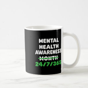 Gesundheitsbewusstsein für Suizidprävention Kaffeetasse