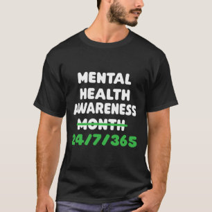 Gesundheitsbewusstsein für Suizidprävention T-Shirt