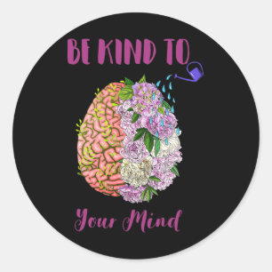 Gesundheitsbewusstsein und Selbstversorgung sind I Runder Aufkleber