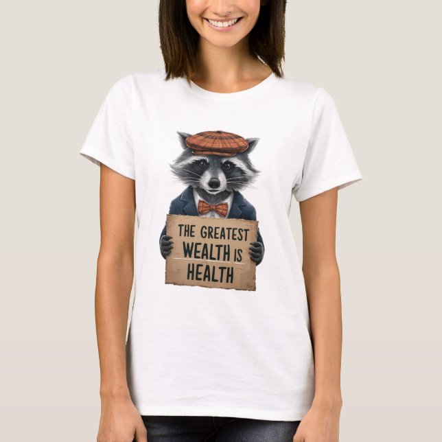Gesundheitsdaten T-Shirt (Vorderseite)