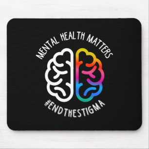 Gesundheitsfragen beenden Stigma Mousepad