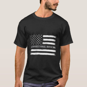 Gesundheitsfürsorge der US-amerikanischen Flagge T-Shirt