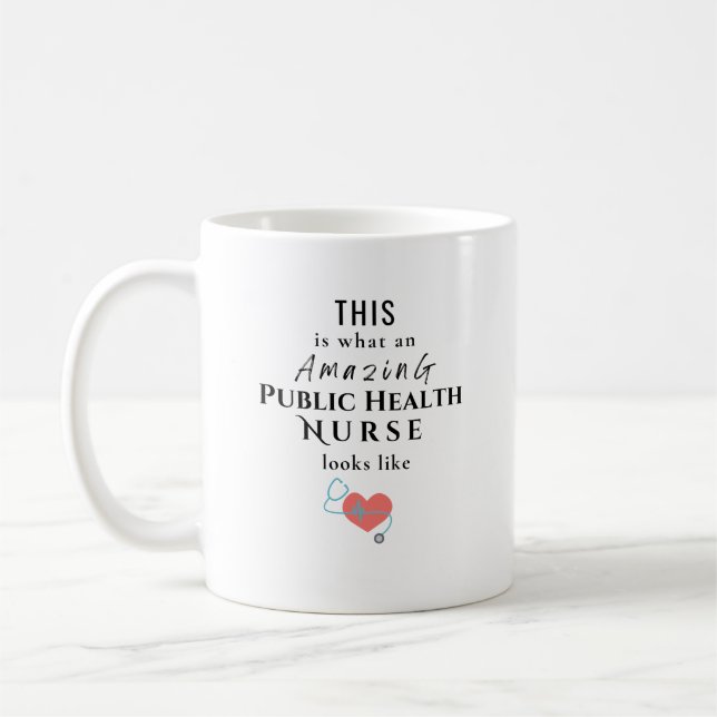 Gesundheitsfürsorge Kaffeetasse (Links)