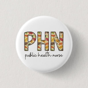 Gesundheitsfürsorge Sweatshirt PHN RN Shirt Niedli Button