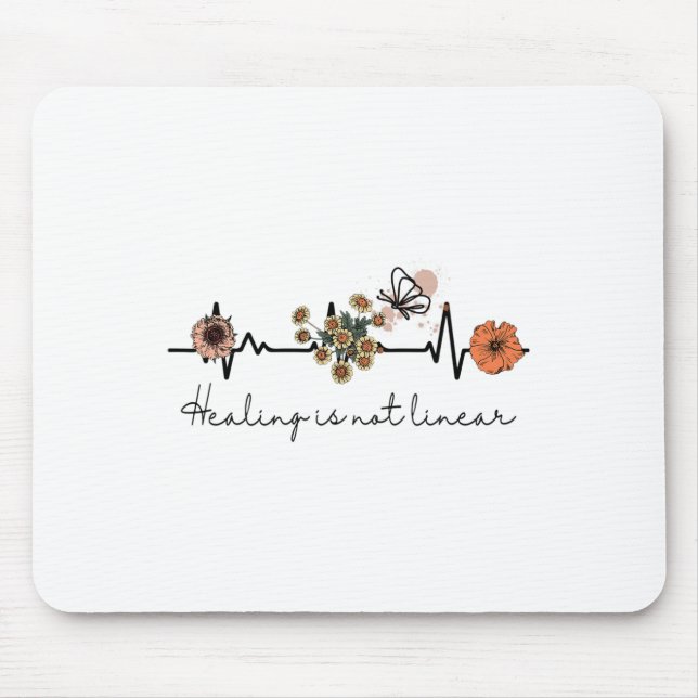 Gesundheitskursheilung ist nicht linear mousepad (Vorne)