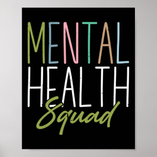 Gesundheitspolster Mental Health Awareness Poster