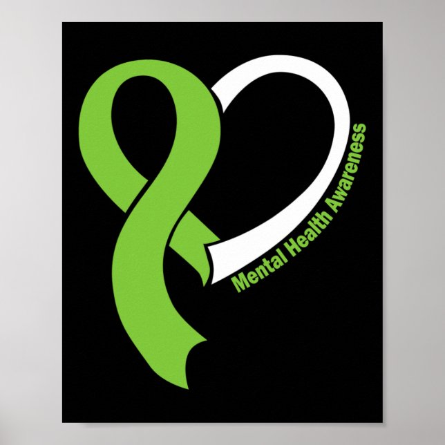 Gesundheitsprobleme Aufklärung Monat Mai Lime Gree Poster (Vorne)