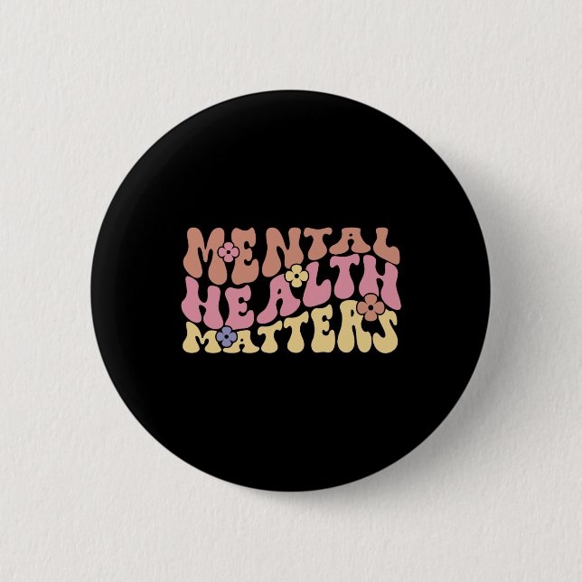 Gesundheitsprobleme beenden das Stigma 2 Button (Vorderseite)