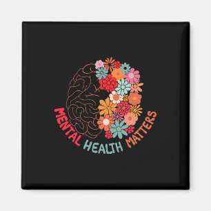Gesundheitsprobleme beenden das Stigma Blumengehir Magnet