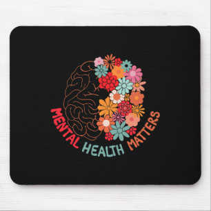 Gesundheitsprobleme beenden das Stigma Blumengehir Mousepad