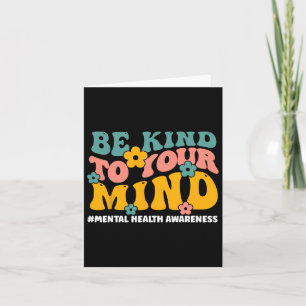 Gesundheitsprobleme beenden das Stigma Mental Heal Karte