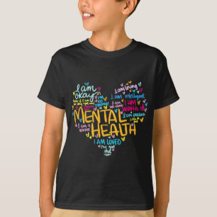 Gesundheitsprobleme Bewusstsein Herz Muttertag T-Shirt
