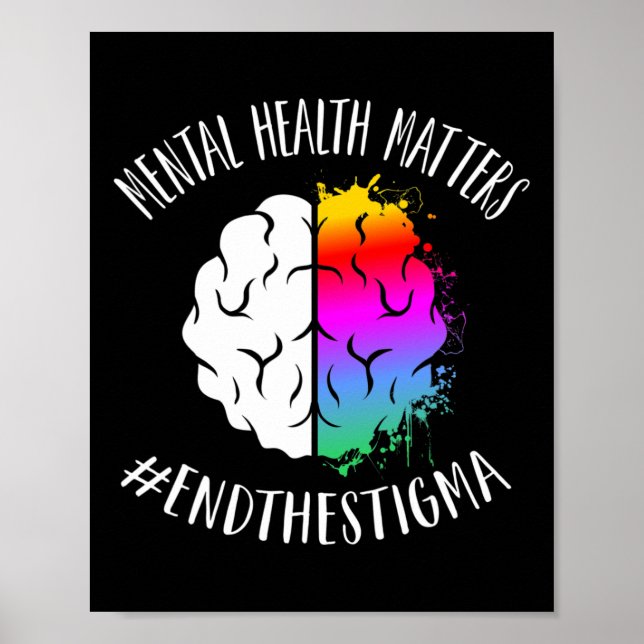 Gesundheitsprobleme glücklich Ende Stigma Bewussts Poster (Vorne)