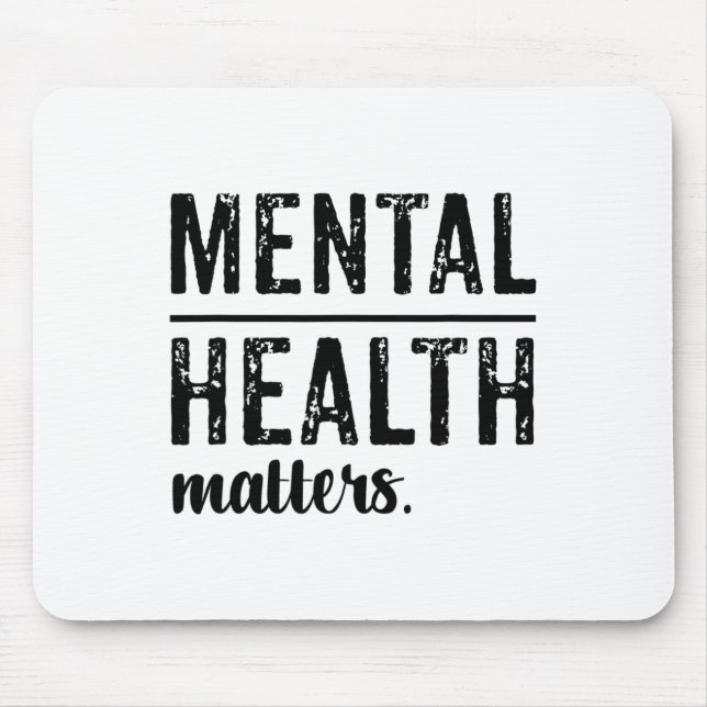 Gesundheitsprobleme Grün Mousepad (Vorne)
