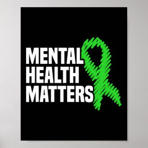 Gesundheitsprobleme Grünes Licht für psychische Ge Poster