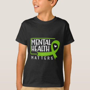 Gesundheitsprobleme Grünes Licht für psychische Ge T-Shirt