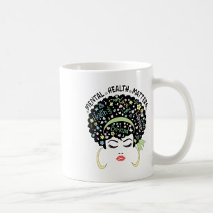 Gesundheitsprobleme Psychische Gesundheitsbewussts Kaffeetasse