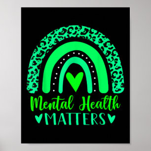 Gesundheitsprobleme Psychisches Bewusstsein Leopar Poster
