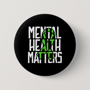 Gesundheitsprobleme Stigma psychische Gesundheit B Button