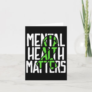 Gesundheitsprobleme Stigma psychische Gesundheit B Karte