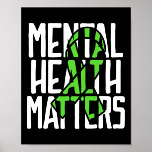 Gesundheitsprobleme Stigma psychische Gesundheit B Poster