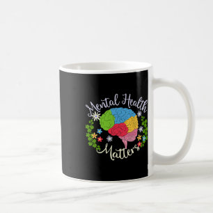 Gesundheitsprobleme verschenken menschliche Gehirn Kaffeetasse