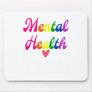 Gesundheitsteam-Bewusstseins-Therapeut Männer Frau Mousepad