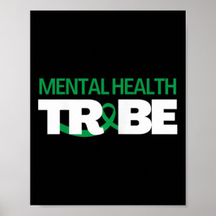 Gesundheitstest Mental Health Awareness Poster