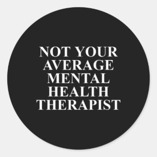 Gesundheitstherapeut Apparel Unique Therapists Des Runder Aufkleber