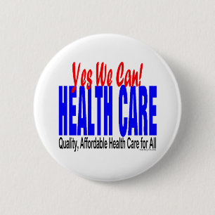 Gesundheitswesen-Reform-Knöpfe Button