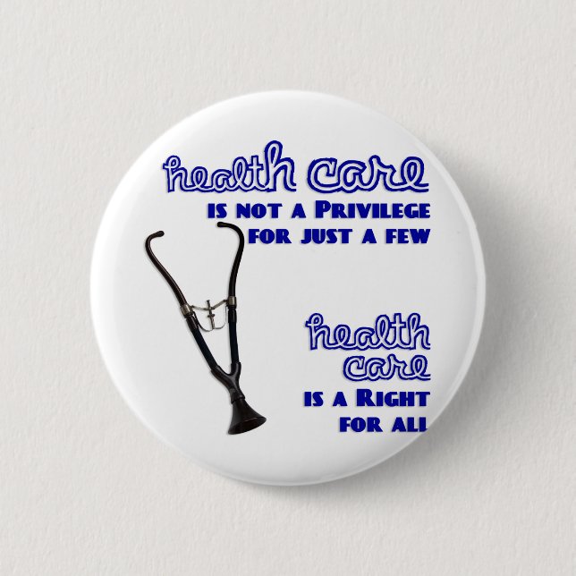 Gesundheitswesen-Reform-Unterstützung Teds Kennedy Button (Vorderseite)