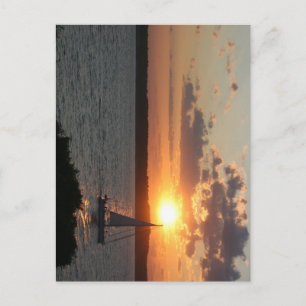 Gesunkenes Segel Postkarte