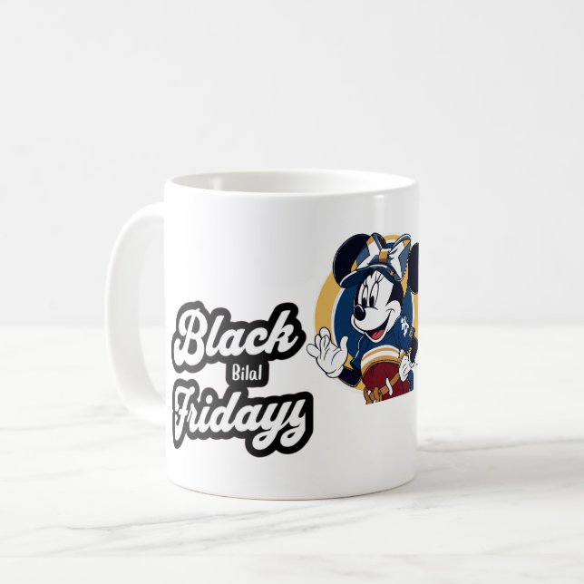 "Get a custom T-shirt logo design tailored Kaffeetasse (Vorderseite Links)