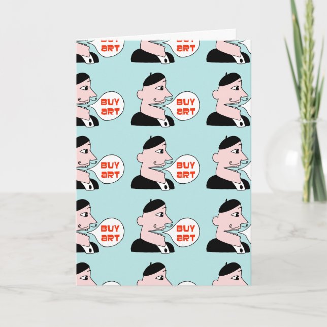 "Get A Little Culture" Greeting Card Karte (Vorderseite)