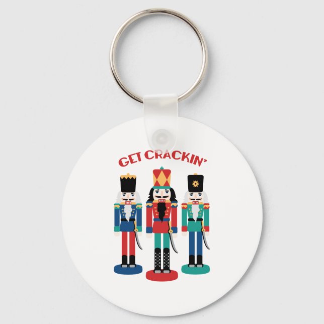 Get Crackin' Schlüsselanhänger (Vorderseite)