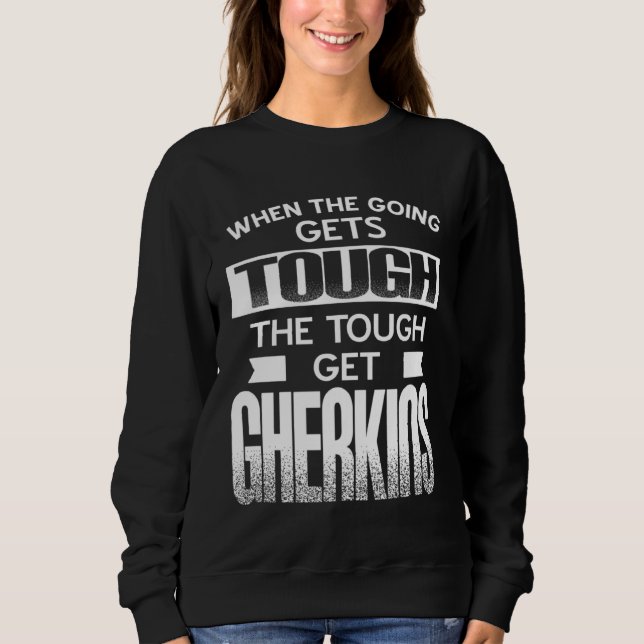 Get gherkins sweatshirt (Vorderseite)