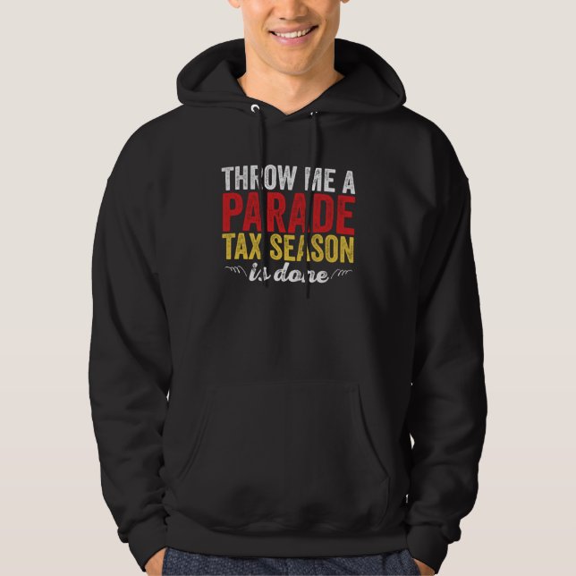 Get In Loser We re Doing Tax Stuff CPA Accountant  Hoodie (Vorderseite)