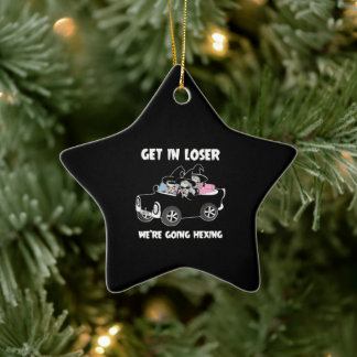 Get in Verlierer Keramik Ornament